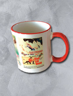 ELVIS Tasse - Roter Rand