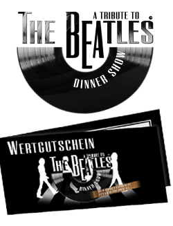 Beatles Dinnershow Wertgutschein