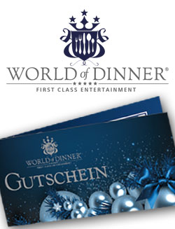 World of Dinner Weihnachten Wertgutschein 